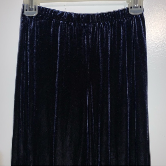 Blue Velvet Pants - Picture 3 of 3